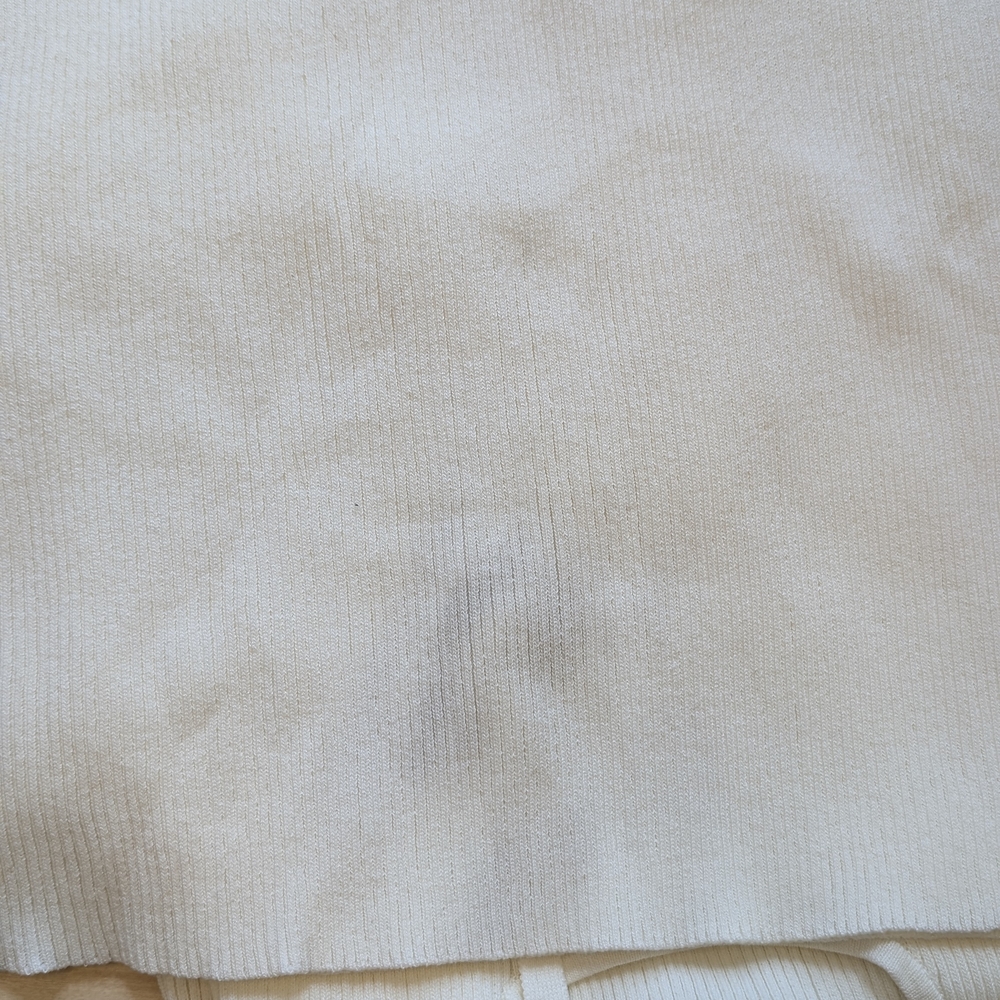 Wayf White Ribbed Dress - Picture 5 of 5